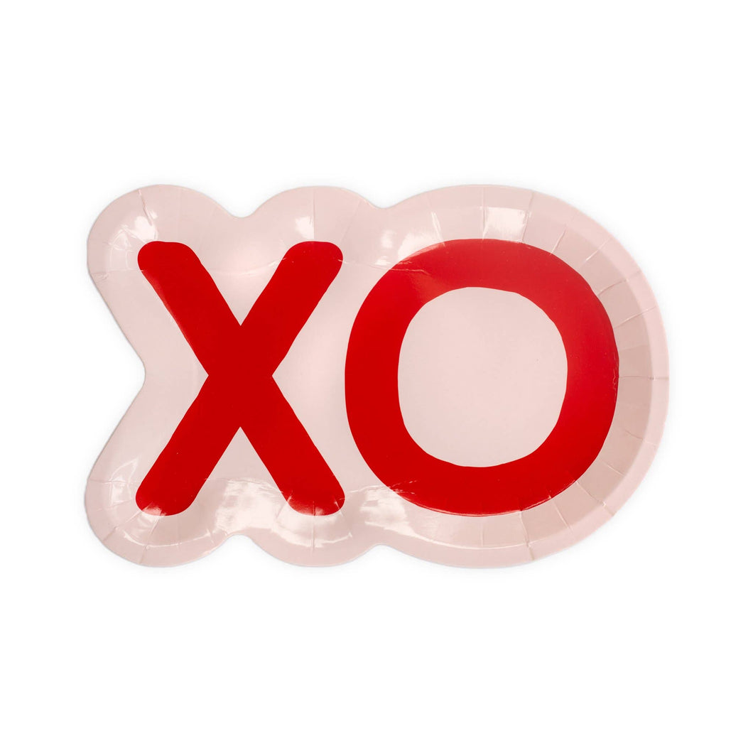 XOXO Shaped Plate Set