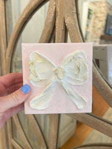 Bow on Canvas Art