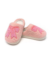 Load image into Gallery viewer, Indoor/Outdoor Kids Slippers- Pretty Bows
