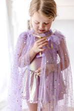 Load image into Gallery viewer, Fairytale Cape - Purple Star
