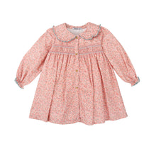 Load image into Gallery viewer, L/S Collared Floral Ribera Dress
