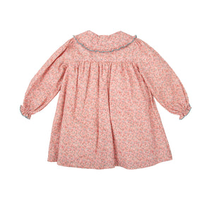 L/S Collared Floral Ribera Dress