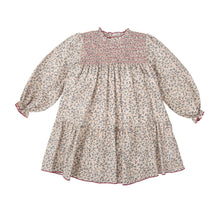 Load image into Gallery viewer, L/S Smocked Holly Alameda Dress
