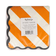 Load image into Gallery viewer, Striped Cocktail Napkin Set
