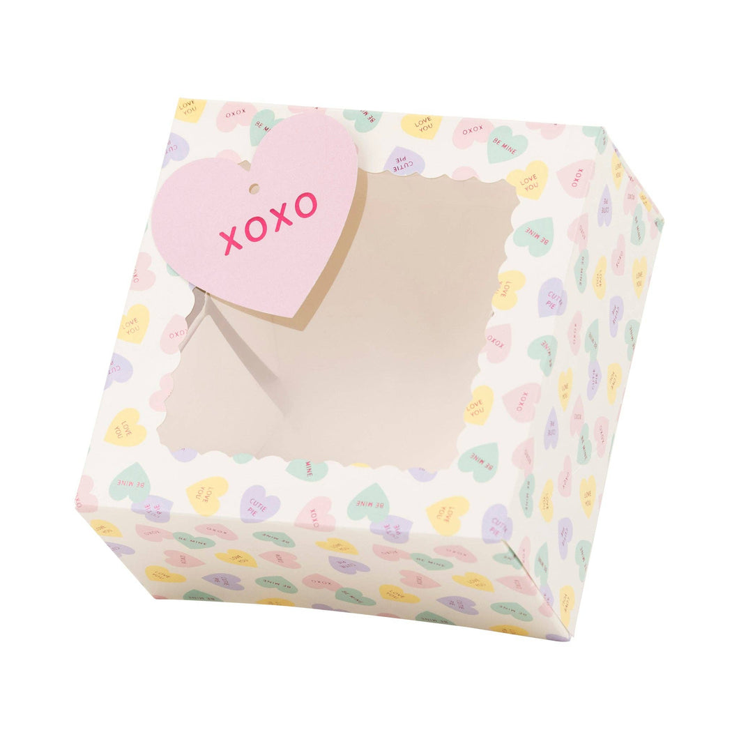 Conversation Hearts Cookie Boxes