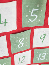 Load image into Gallery viewer, Advent Calendar | Canvas Calendar |  Christmas Holiday Decor
