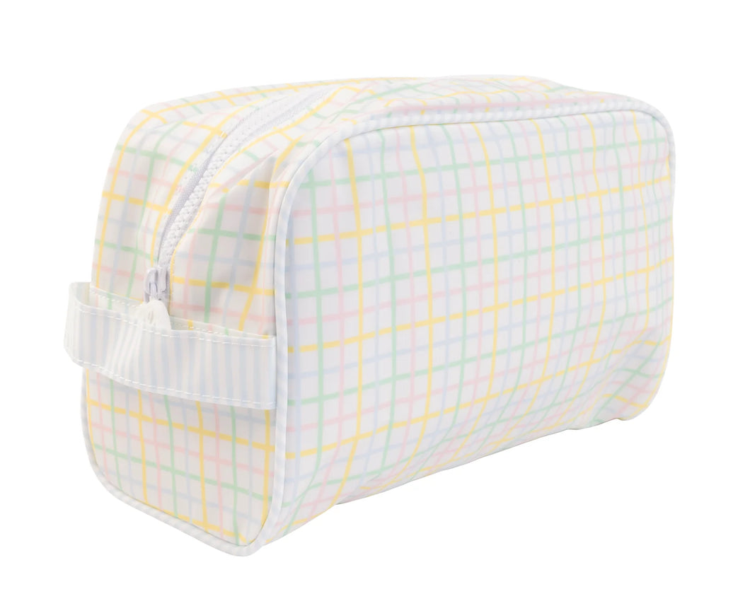 Multi Windowpane Dopp Kit