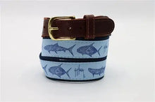 Load image into Gallery viewer, Guy Harvey Ribbon Cotton Web Belt
