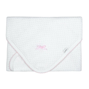 Receiving Blanket w/ Bow