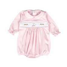 Load image into Gallery viewer, Baby Lamb Smocked Pima Bubble
