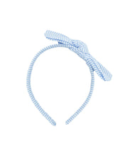 Load image into Gallery viewer, Seersucker Bow Headband
