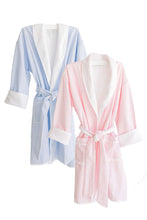 Load image into Gallery viewer, Striped Bathrobe
