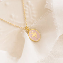 Load image into Gallery viewer, Gold-Plated Ballerina Oval Necklace
