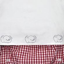 Load image into Gallery viewer, Elephant Emb Diaper Set
