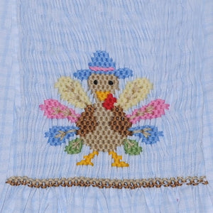 Smocked Charlie Girl Bubble - Turkey