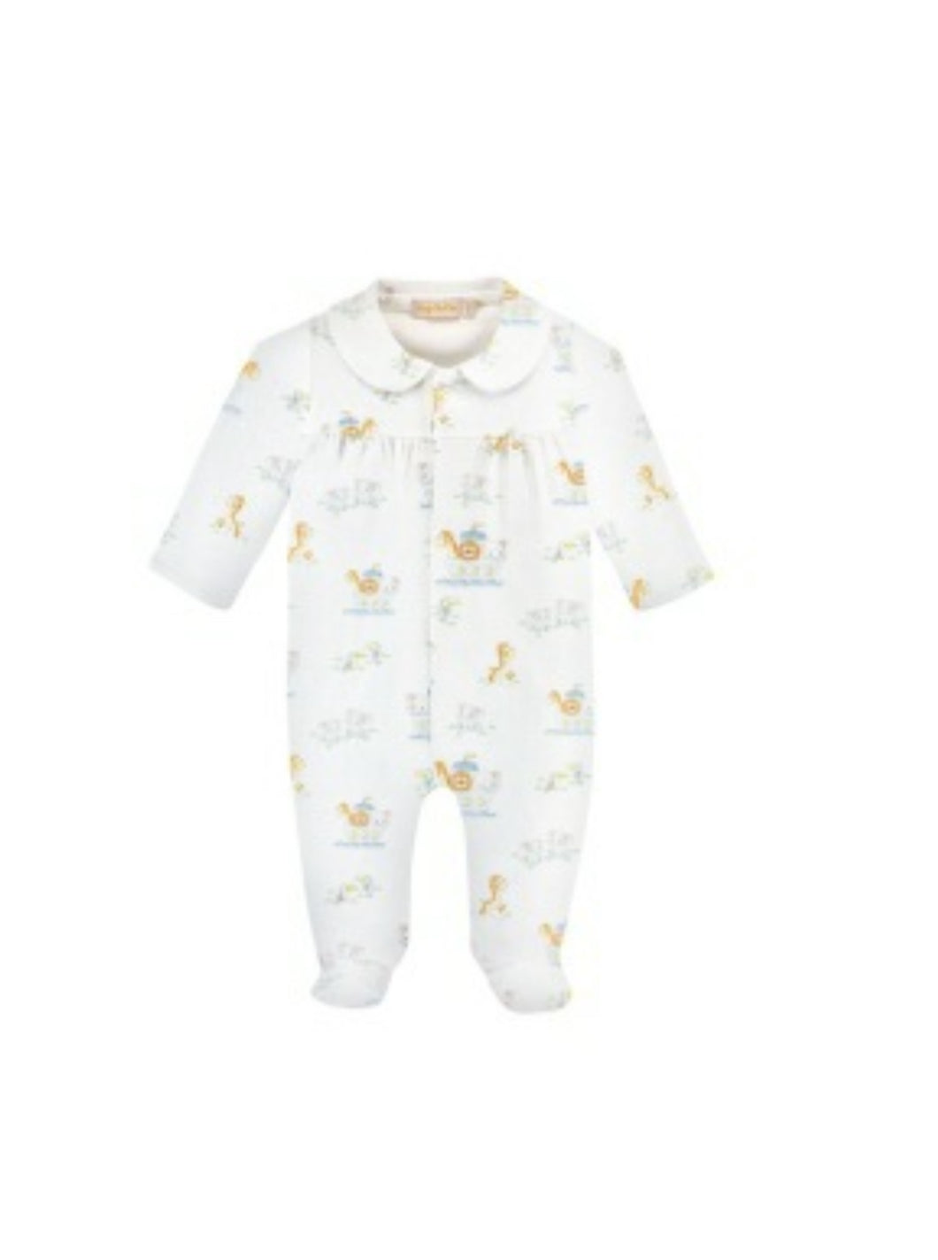 Noah's Ark Printed Footie