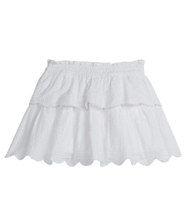Seersucker Tiered Skort