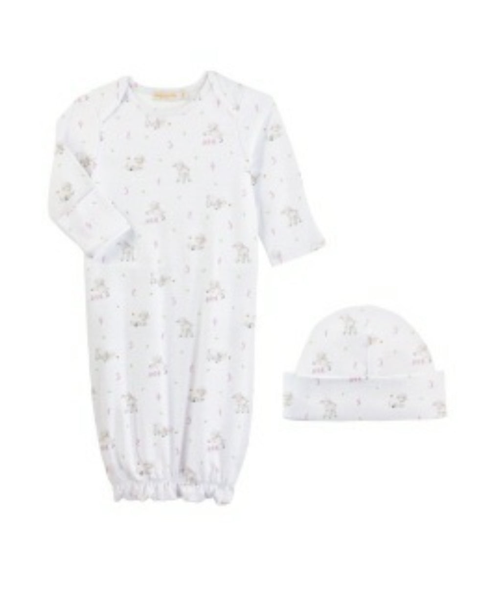 Counting Sheep Gown/Hat Set