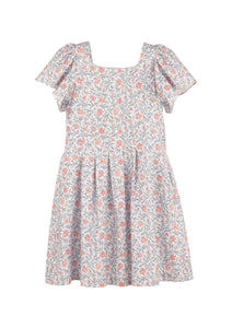 Willow Flutter-Sleeve Dress