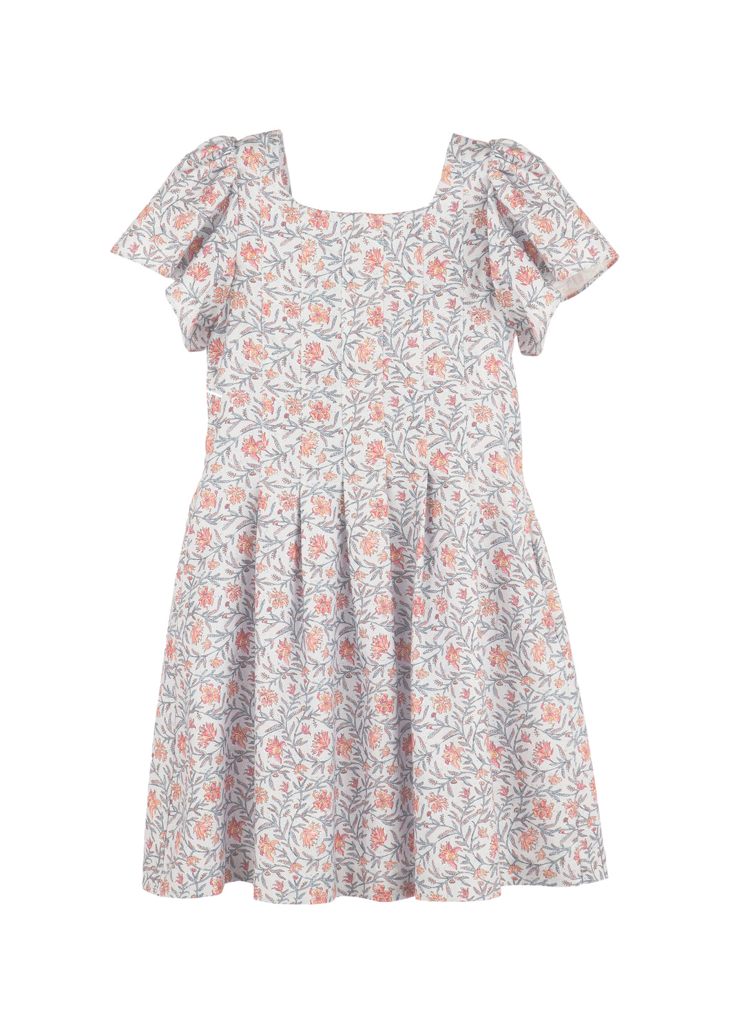 Willow Flutter-Sleeve Dress
