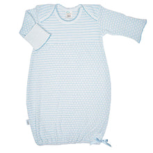 Load image into Gallery viewer, Lap Shoulder Pin Striped Gown
