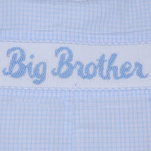 Load image into Gallery viewer, Blue Big Brother Smocked Hayes Shortall
