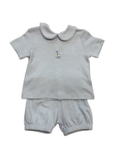 Load image into Gallery viewer, Boys Sailboat Bloomer Set
