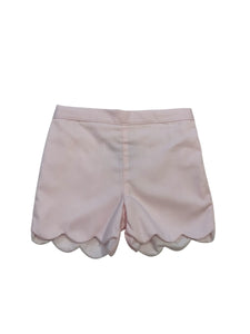 Scalloped Pique Shorts