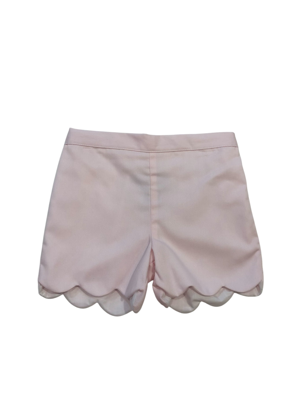 Scalloped Pique Shorts