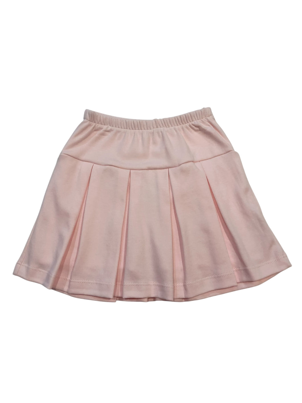 Pleated Pima Skort