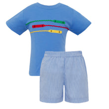 Load image into Gallery viewer, Boy&#39;s Crayons Short Set
