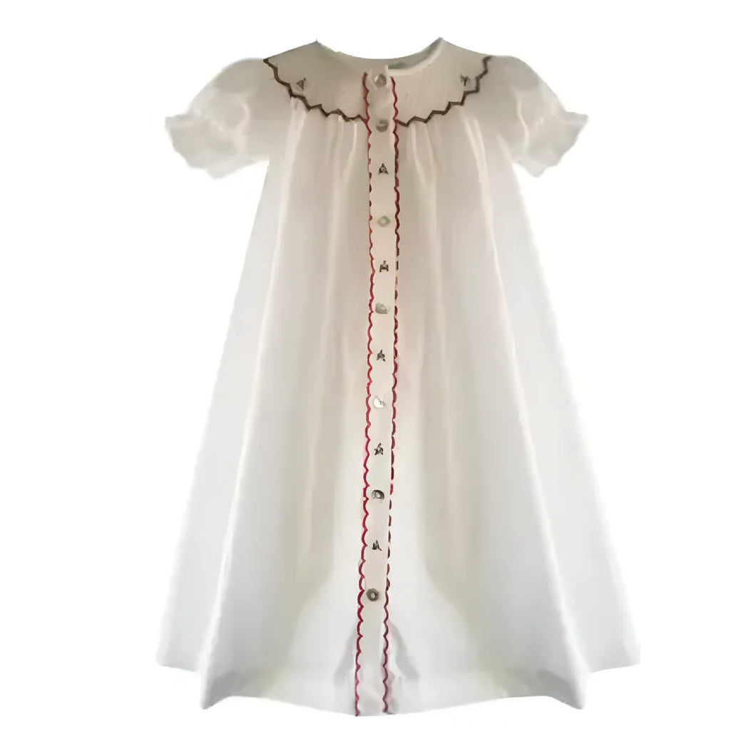 Christmas Baby Gown