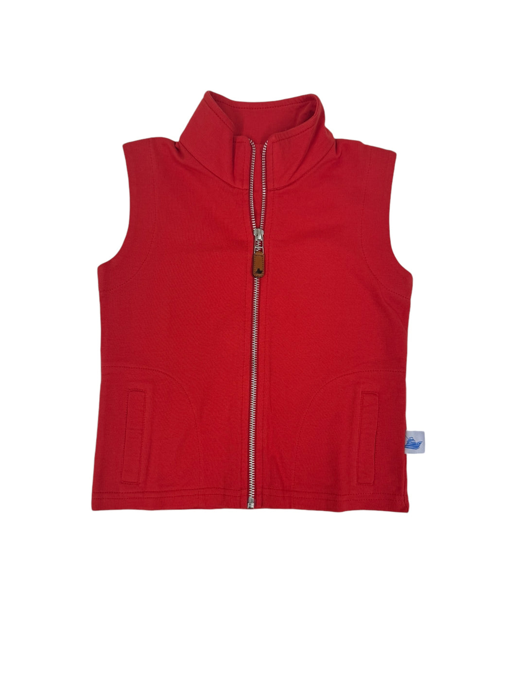 Knit Vest - Red