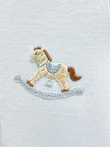 Rocking Horse Embroidered Converter Gown