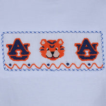 Load image into Gallery viewer, Smocked Collegiate Short Set Auburn
