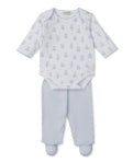 Teddy Bear Footed Pant Set