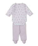 Load image into Gallery viewer, Teddy Bear Footed Pant Set

