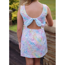 Load image into Gallery viewer, Kristin Knot Dress - Glitter Stars
