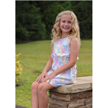 Load image into Gallery viewer, Kristin Knot Dress - Glitter Stars
