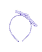 Load image into Gallery viewer, Seersucker Bow Headband
