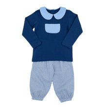 Load image into Gallery viewer, Boys Pima Pocket Shirt and Pant Set
