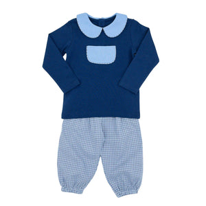 Boys Pima Pocket Shirt and Pant Set