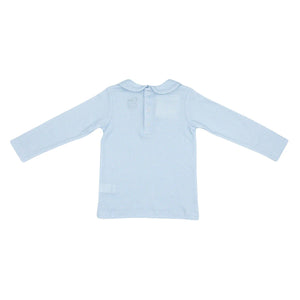 Boys L/S Round Peter Pan Collar Shirt