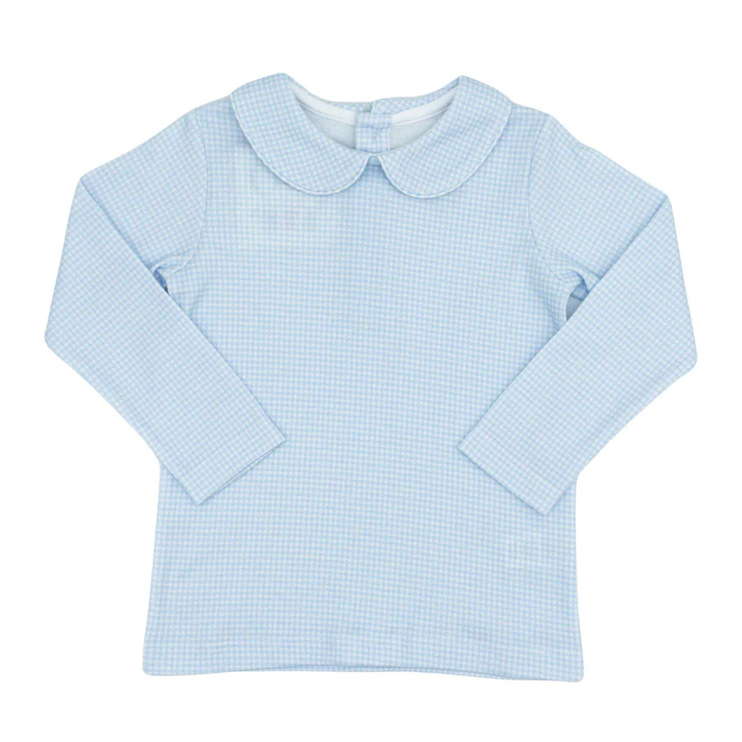 Boys L/S Round Peter Pan Collar Shirt