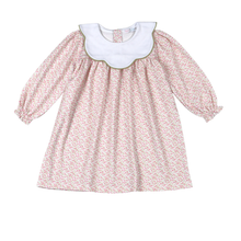 Load image into Gallery viewer, Melody Scallop Collar Dress
