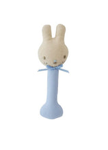Load image into Gallery viewer, Linen Bunny Stick Rattle

