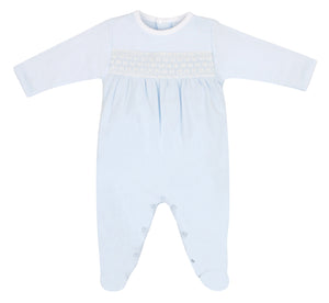 Honeycomb Smocked Footie