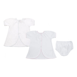 Cotton Knit S/S Diaper Sets