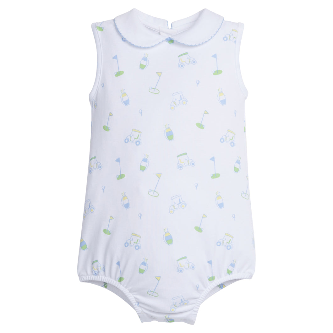 Golf Print Peter Pan Bubble