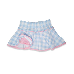 Quinn Skort - Blue Buffalo Check